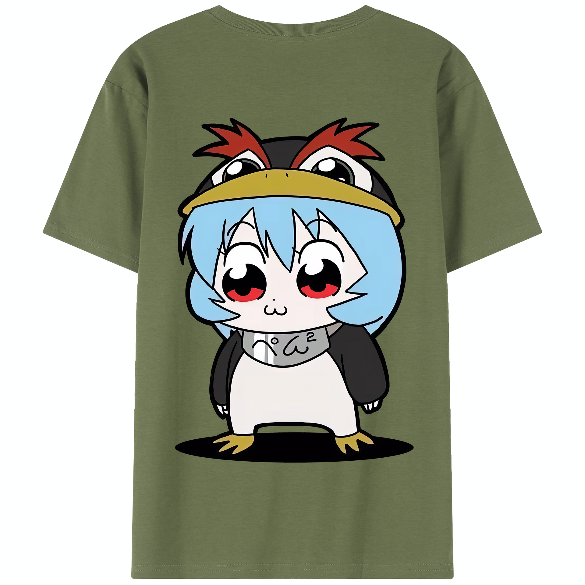 （画像用） EVA 新世紀エヴァンゲリオン 綿100％半袖Tシャツ（背面プリント）